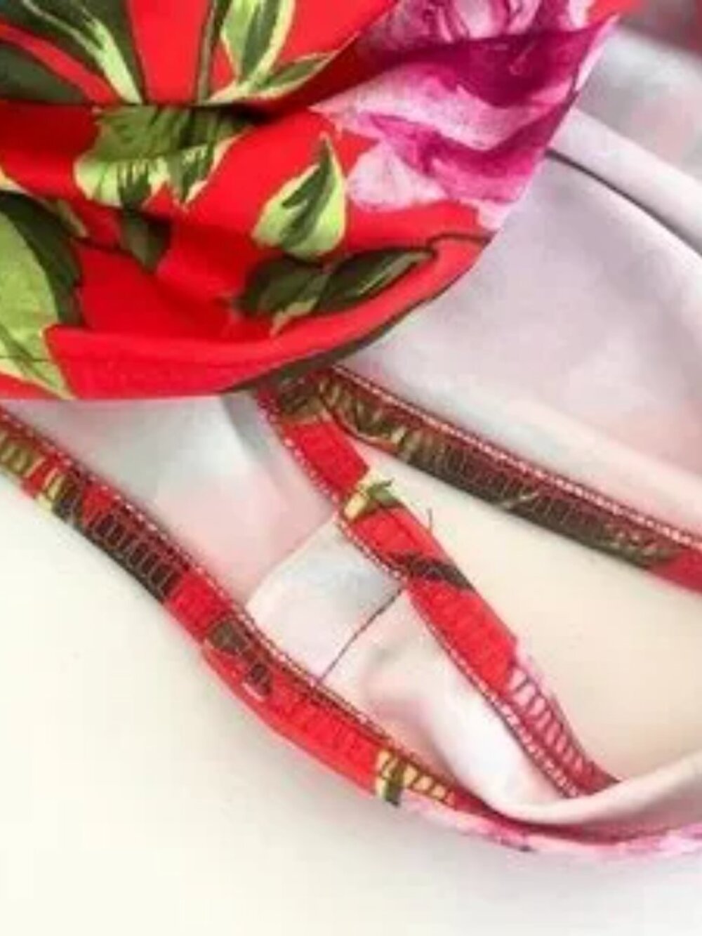 NWOT Zara Floral Draped Bodysuit - Picture 5 of 7